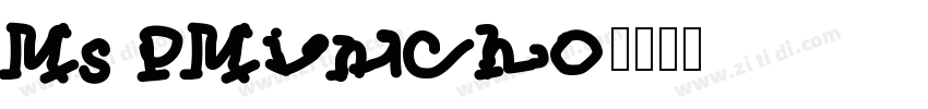 Ms PMincho字体转换